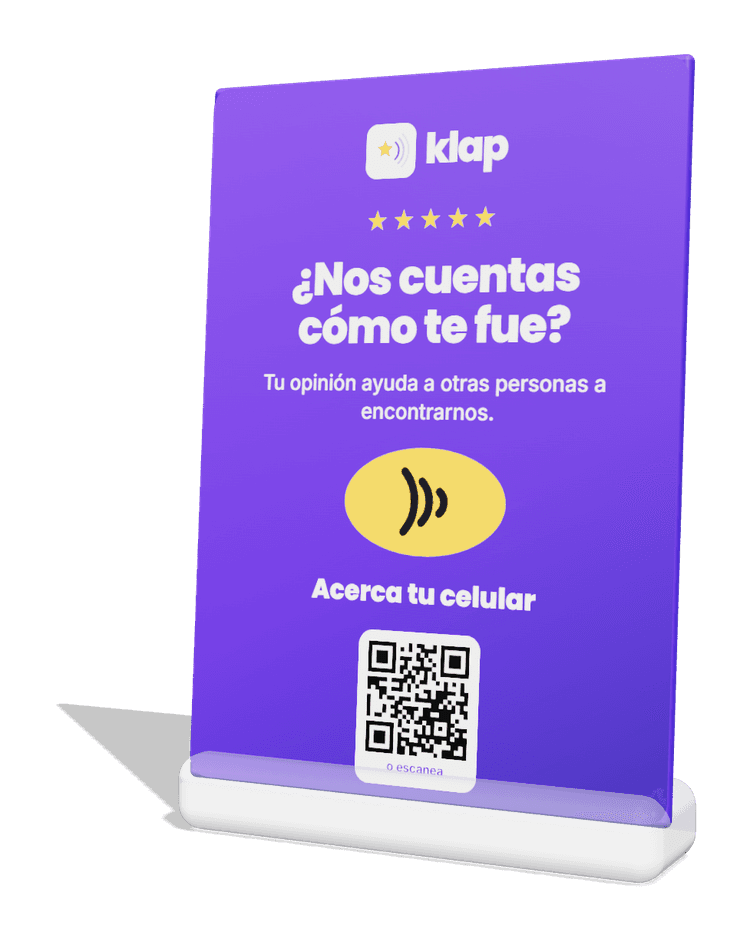 Placa de mesa Klap